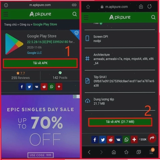 Tải ngay CH PLay APK cho điện thoại Android nhanh chóng đơn giản