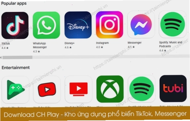 Tải tệp CH Play APK về thiết bị