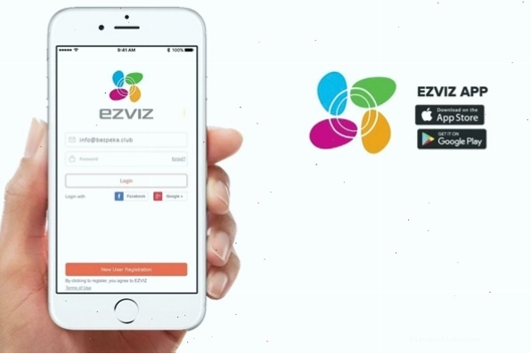 Tải ứng dụng EZVIZ trên điện thoại để bắt đầu cài đặt camera