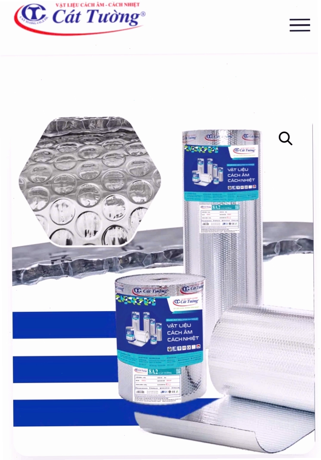 Tấm cách nhiệt phản xạ nhiệt giúp kiểm soát nhiệt độ hiệu quả