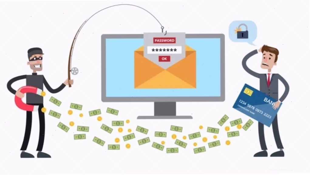 Tấn công Phishing là một hình thức lừa đảo phổ biến trong không gian mạng