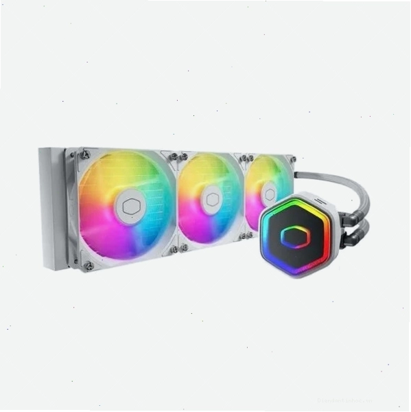 Tản nhiệt AIO Cooler Master MasterLiquid 360 Core SI ARGB White