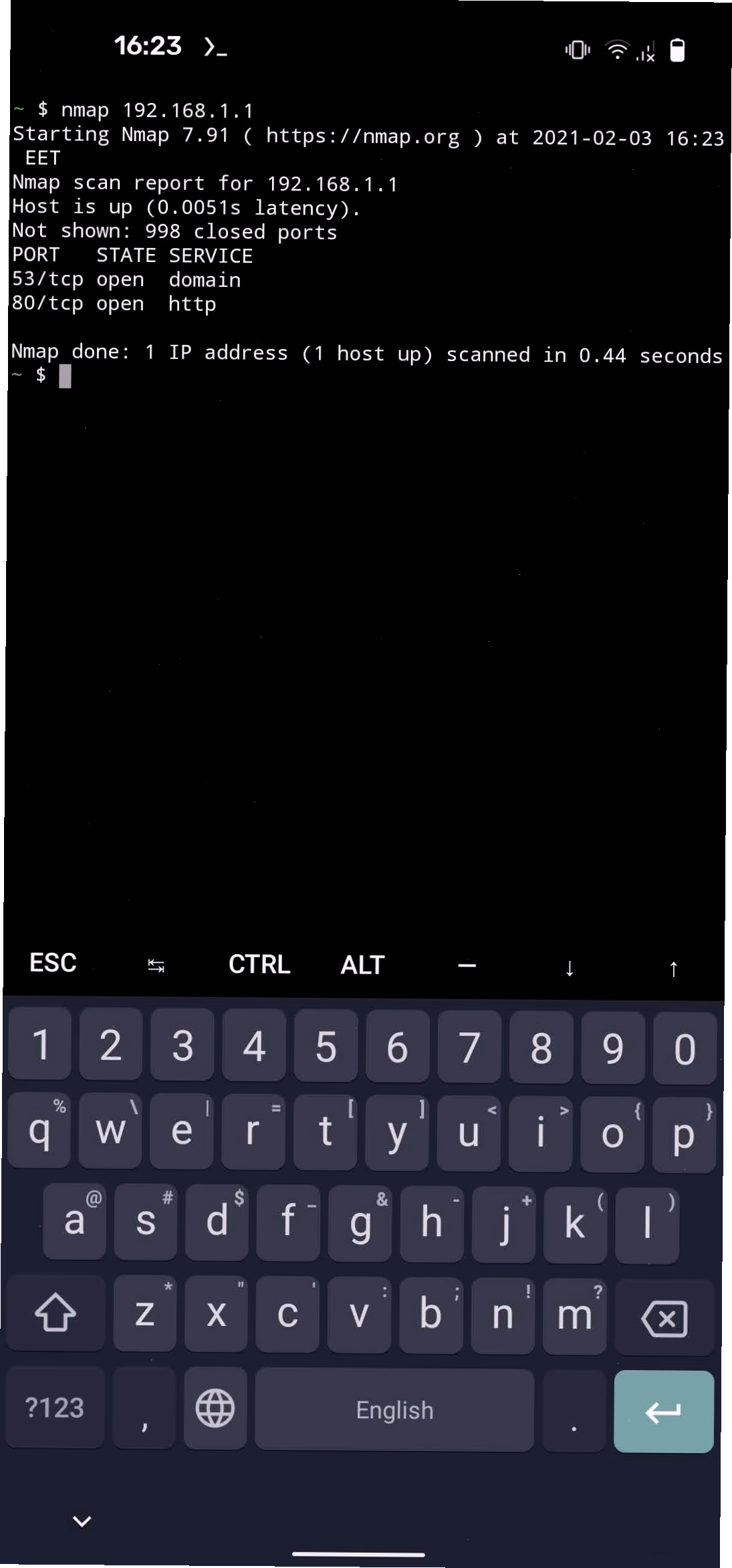 Termux cho phép quản lý gói phần mềm bằng lệnh apt