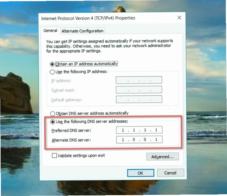 Thay đổi DNS server để cải thiện tốc độ và khắc phục lỗi