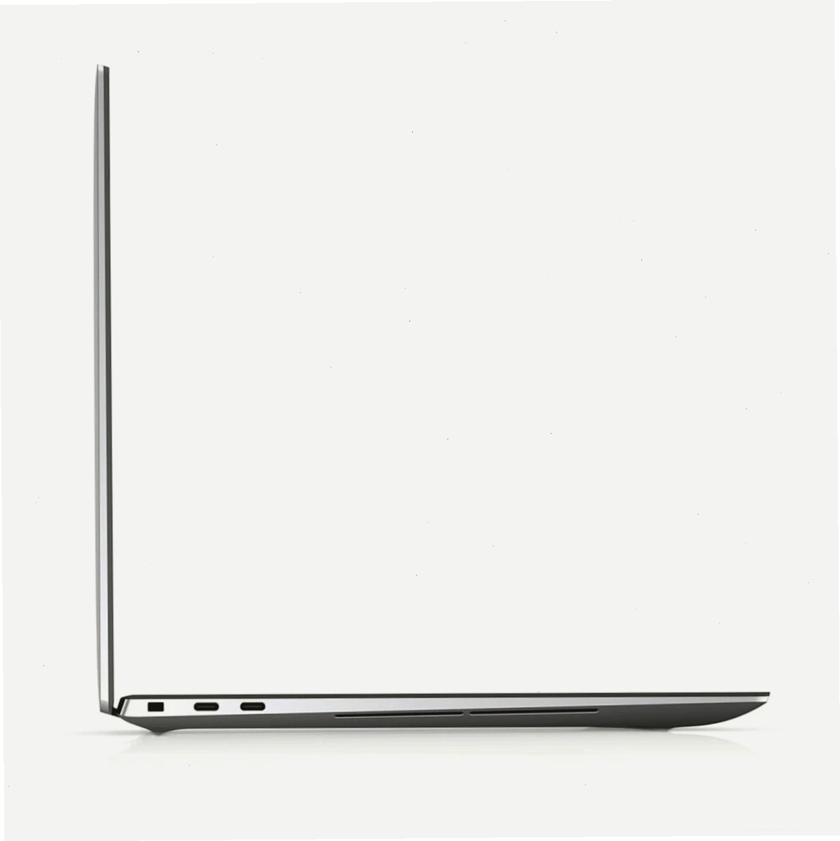 Thiết kế Dell Precision 5550 với vỏ nhôm nguyên khối và viền màn hình mỏng