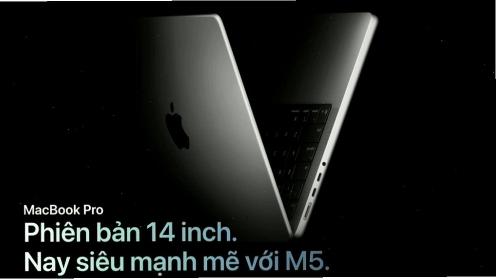 Thiết kế sang trọng, mỏng nhẹ và bền bỉ của MacBook Pro M5