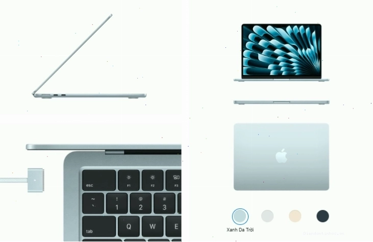 Thiết kế sang trọng và mỏng nhẹ của MacBook Air M4