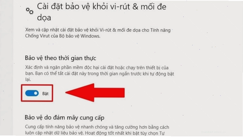 Thiết lập và quản lý Microsoft Defender Antivirus trên Windows