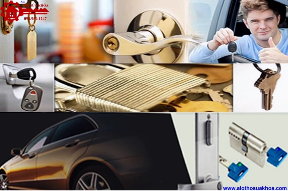 Thợ sửa khóa chuyên nghiệp đang làm việc tại Quận Bình Tân