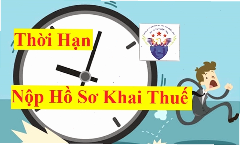 Thời hạn nộp hồ sơ khai thuế