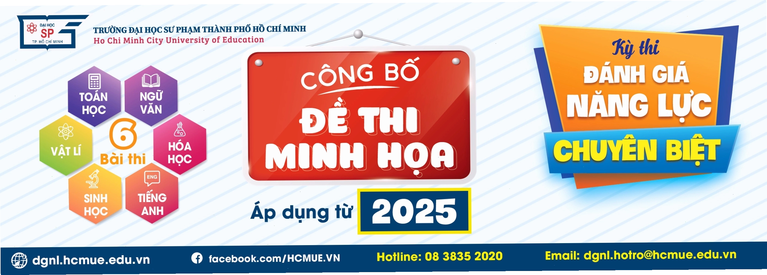 Thông tin về kỳ thi đánh giá năng lực