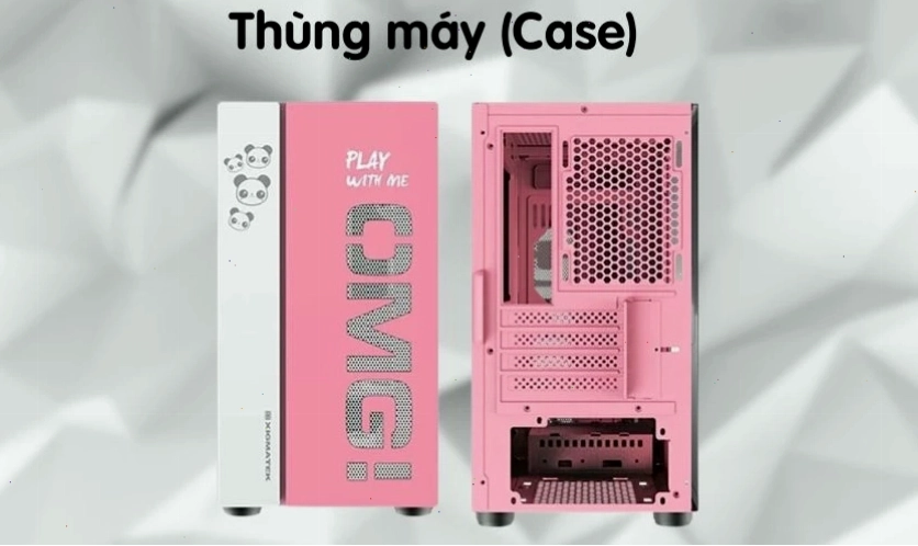 Thùng máy (Case) là bộ phận bự nhất của PC