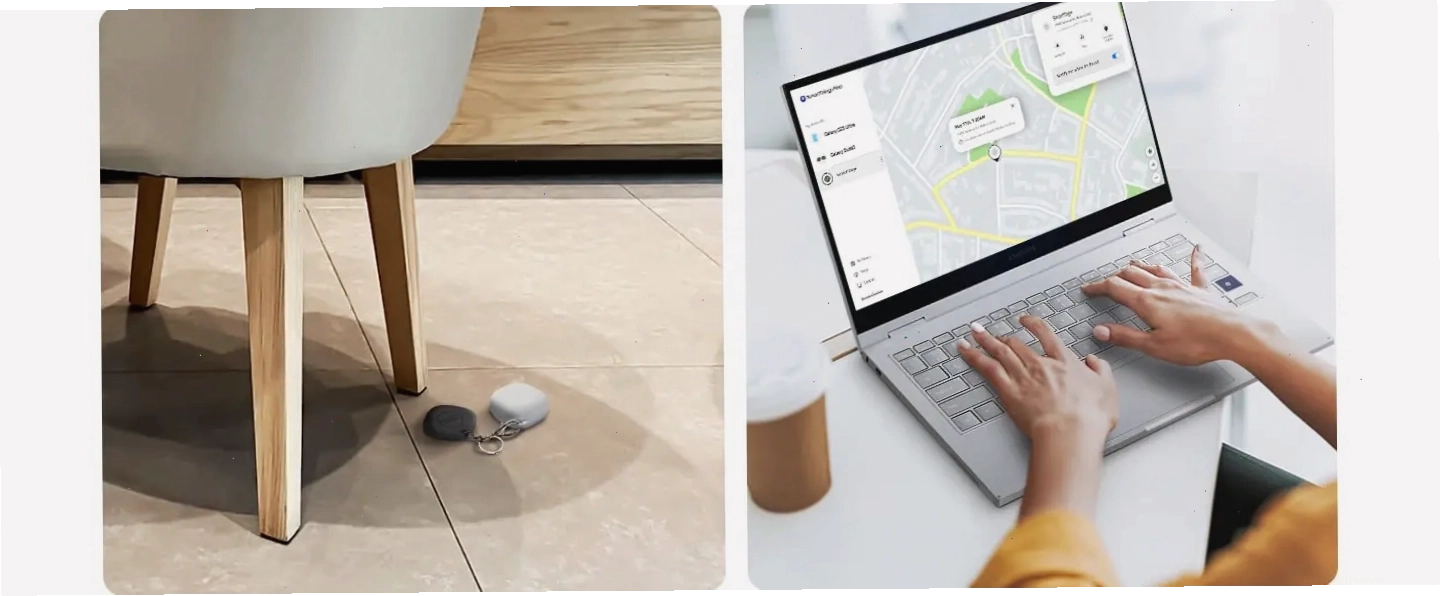 Tìm kiếm SmartTag bị mất bằng laptop