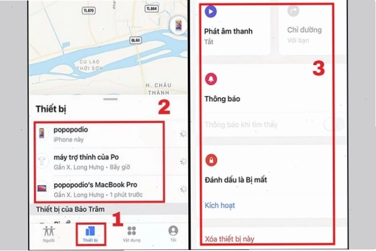 Tìm vị trí iPhone bị mất bằng ứng dụng Find My