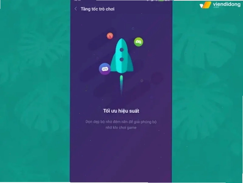 Tối ưu hóa cài đặt trước khi vào game với Game Turbo