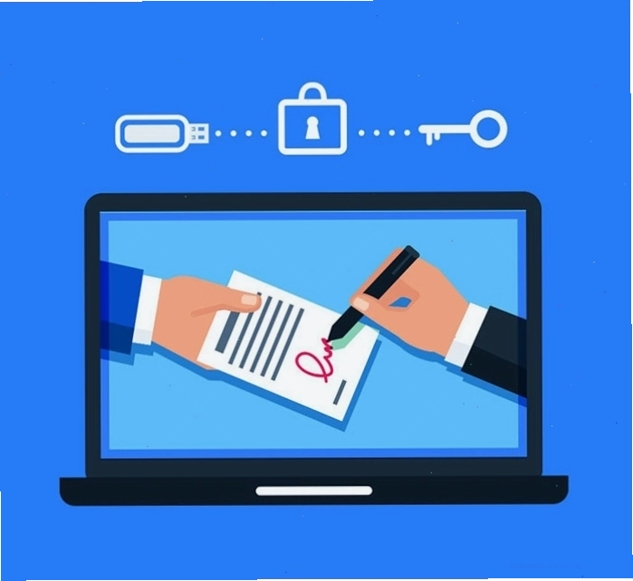 Token chứa chứng thư số đã được cấp