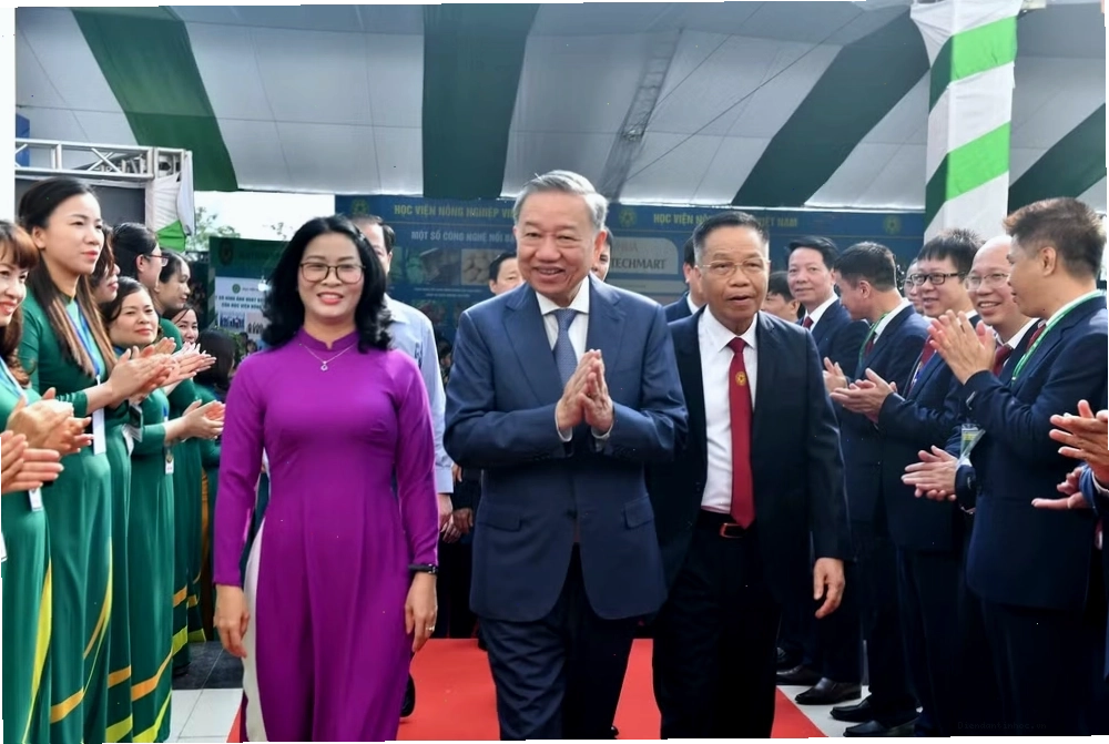 Tổng Bí thư, Chủ tịch nước Tô Lâm tại Lễ khai giảng năm học 2024-2025 của Học viện Nông nghiệp Việt Nam