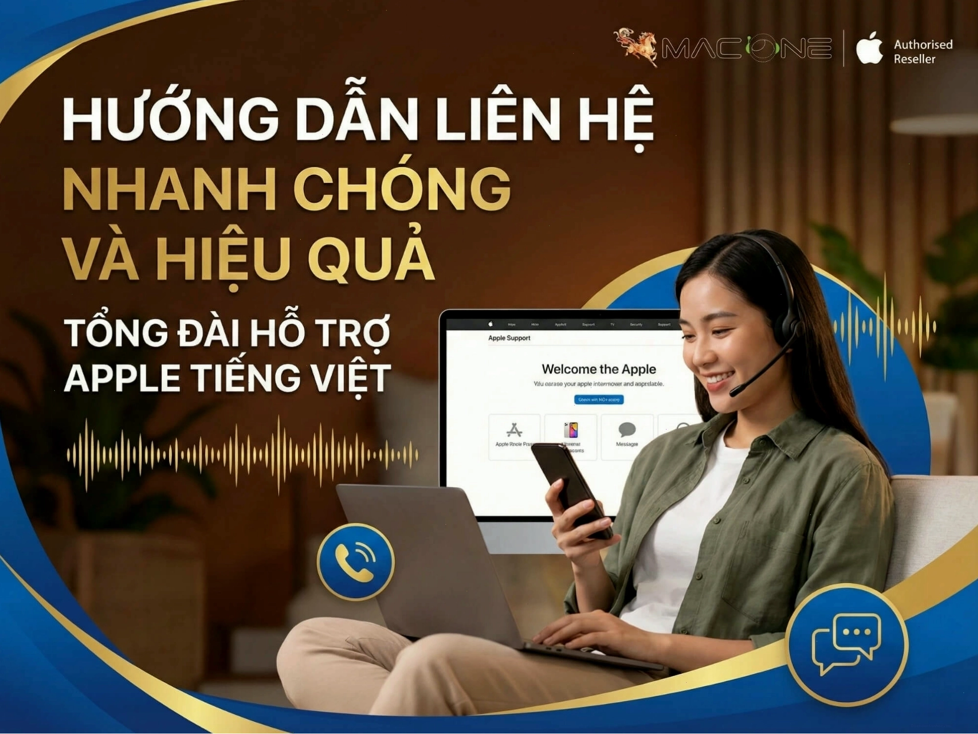 Tổng đài Apple hỗ trợ tiếng Việt cho mọi thiết bị