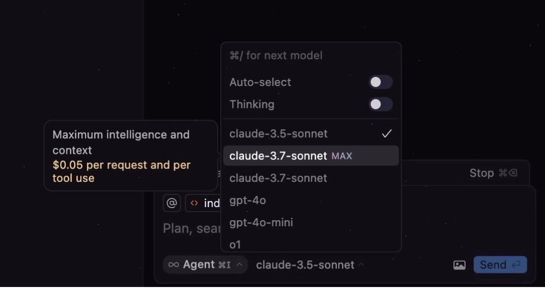 Tổng hợp các phím tắt hữu ích trong Cursor AI.