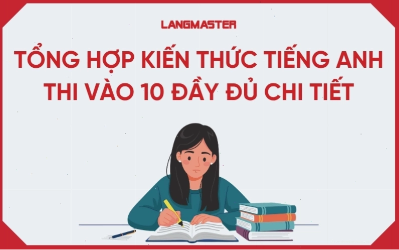 Tổng hợp kiến thức ngữ pháp tiếng Anh thi vào 10