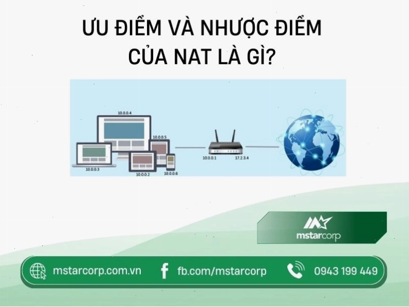 Tổng hợp ưu điểm và nhược điểm của kỹ thuật NAT