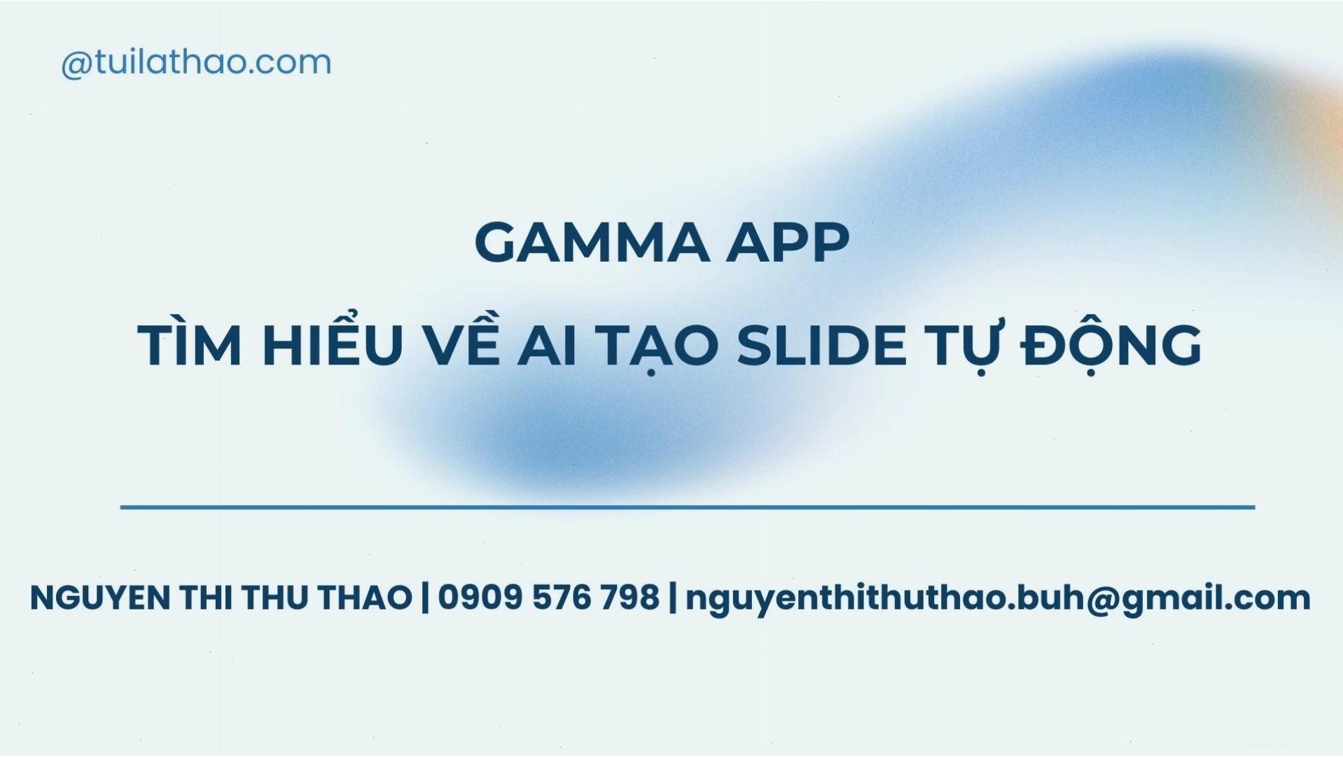 Tổng quan về Gamma App – AI tạo slide tự động