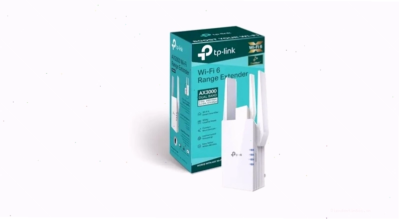 TP-Link RE705X bộ mở rộng sóng WiFi chuẩn WiFi 6
