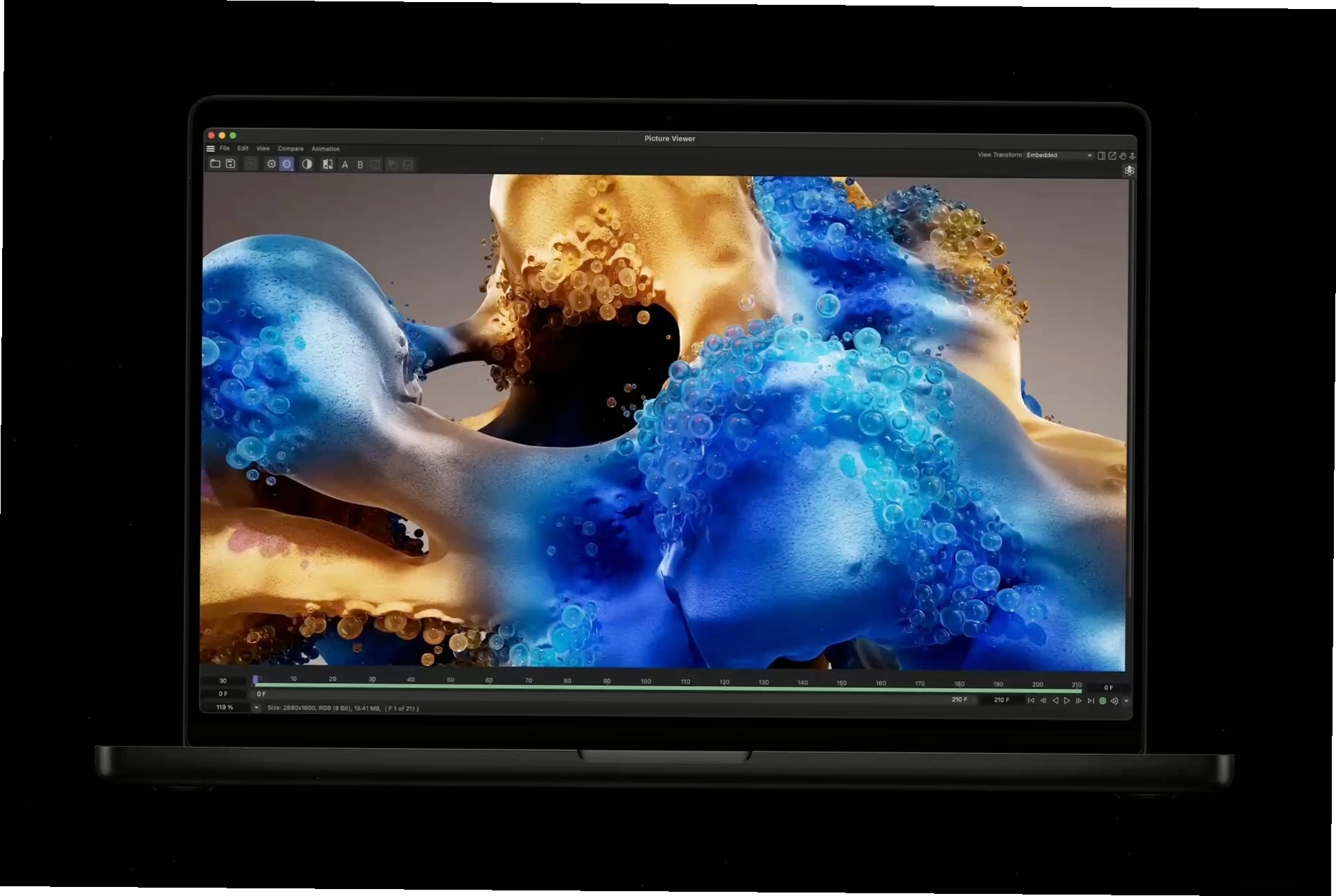 Trải nghiệm hình ảnh ấn tượng trên MacBook Pro M5 Pro và M5 Max