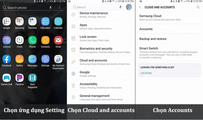Truy cập thư viện ảnh đã sao lưu trên Samsung Cloud