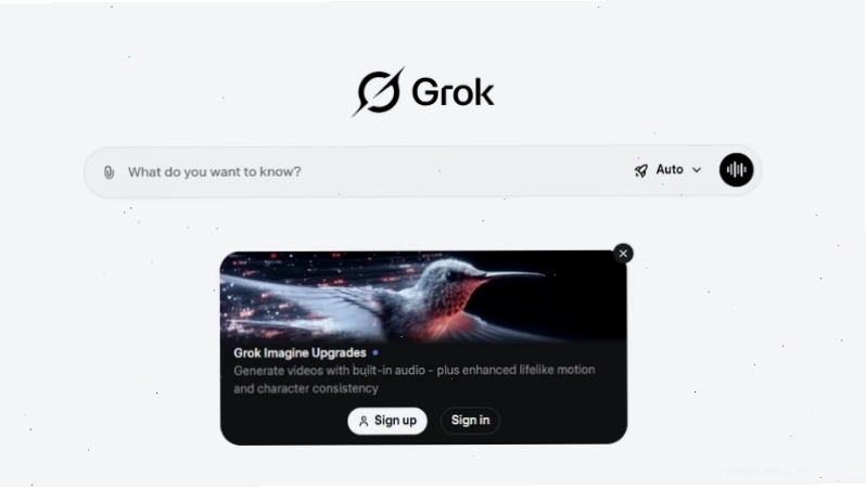 Truy cập vào website Grok AI để khám phá các tính năng mới nhất.