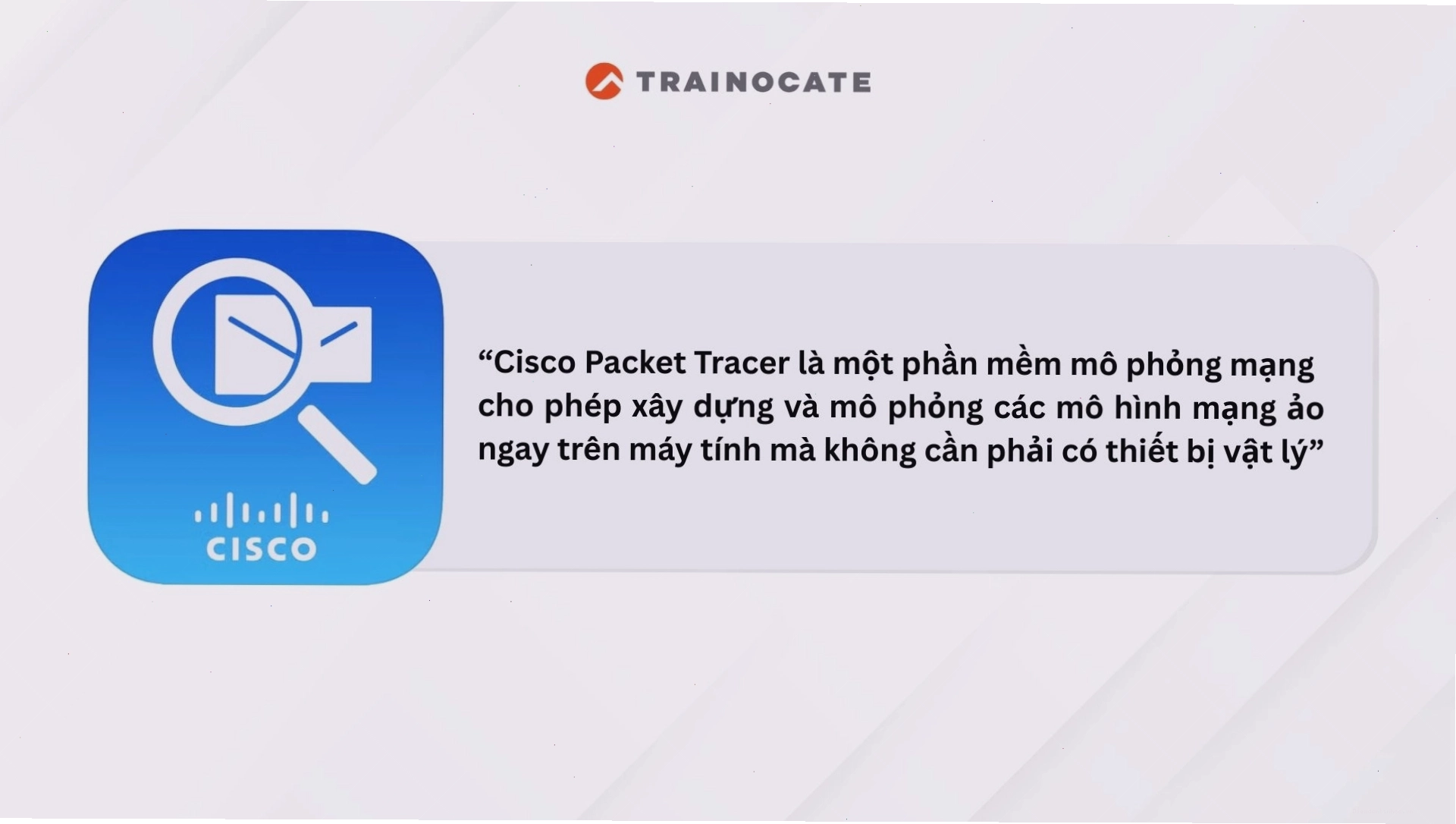 Tương lai của Cisco Packet Tracer