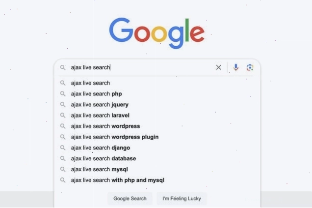 Ứng dụng AJAX trong tính năng gợi ý tìm kiếm của Google