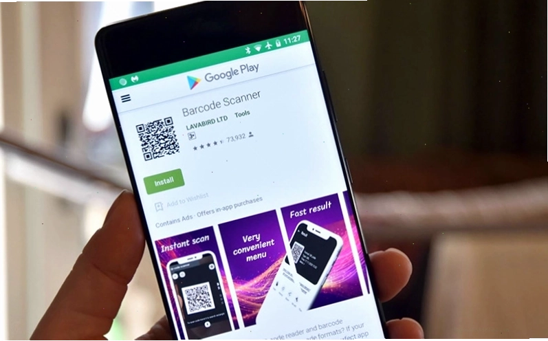 Ứng dụng Barcode Scanner quét mã vạch trên Android