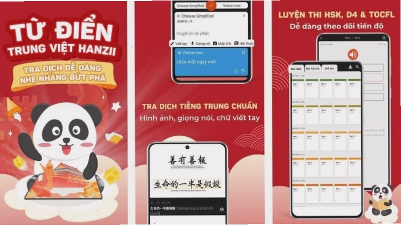 Ứng dụng dịch tiếng Trung chính xác nhất