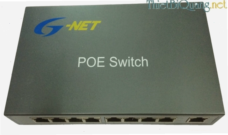 Ứng dụng Switch PoE 8 port cho hệ thống camera an ninh