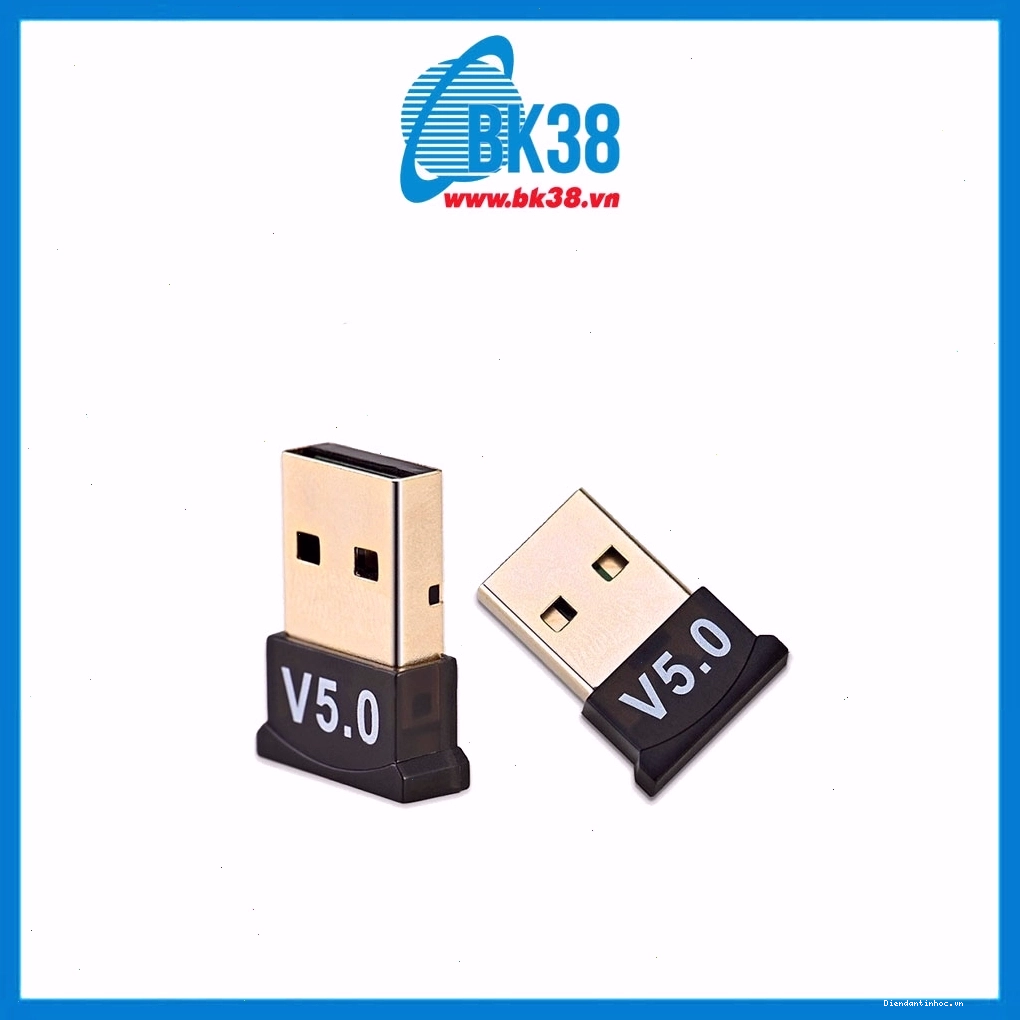 USB Bluetooth 5.0 Dongle kết nối đa dạng thiết bị ngoại vi