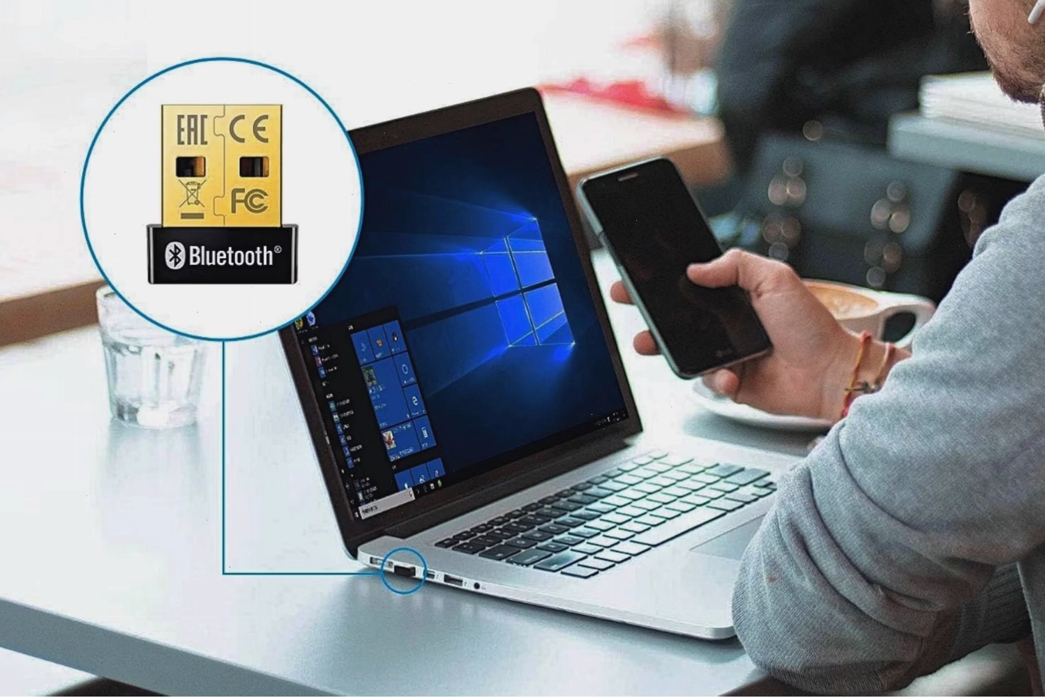 USB Bluetooth nhỏ gọn tiện lợi mang theo mọi lúc mọi nơi