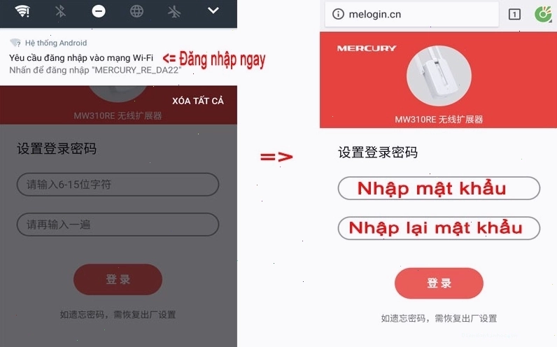Vị trí đặt bộ kích sóng Wifi Mercury tối ưu để tăng cường tín hiệu