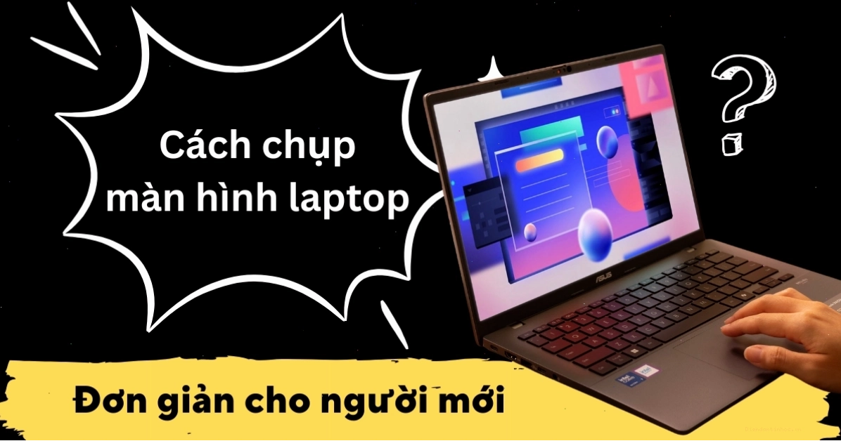 Vị trí phím PrtSc trên bàn phím laptop ASUS