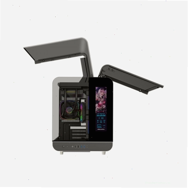 Vỏ Case ES Gaming Aircraft 007 Ultra-Cool Display Black