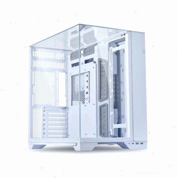 Vỏ case Lian Li O11 VISION Compact - White