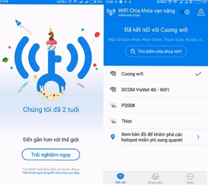 Wifi Chìa khóa vạn năng trên CH Play cho Android
