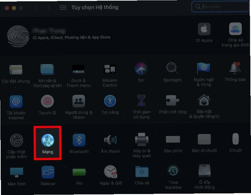 Xem IP trên Mac OS