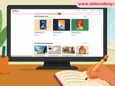 DOL Academy: Nền tảng Luyện thi IELTS Miễn phí Đột phá