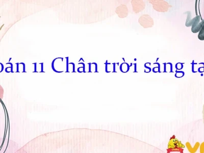 Giải Toán 11 Chân Trời Sáng Tạo: Hướng Dẫn Chi Tiết Từ A-Z