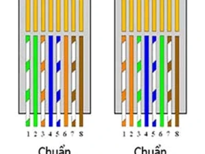 Hướng dẫn bấm đầu dây mạng chuẩn A B chi tiết và chính xác nhất 2026