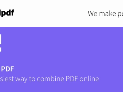 Hướng dẫn chi tiết cách ghép file PDF online miễn phí