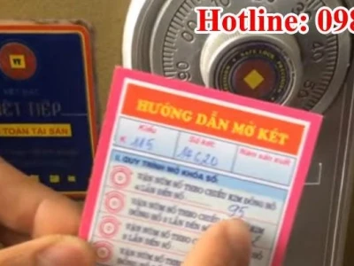 Hướng Dẫn Chi Tiết Cách Mở Két Sắt Việt Tiệp Khóa Cơ và Điện Tử