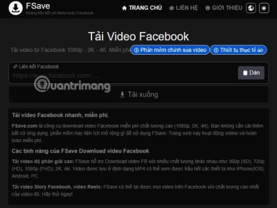 Tải Video Từ Facebook Về Máy Tính Và Điện Thoại Nhanh Chóng, Miễn Phí